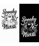 Spooky Nurse PNG, Boo Boo Crew PNG, Ghost Nurse PNG, Nurse Halloween Shi... - $2.50