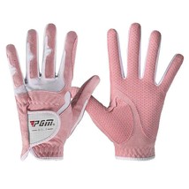 Women&#39;s Golf Gloves  Anti-slip Design Left and Right Hand  Granules Micro Cloth  - £87.67 GBP