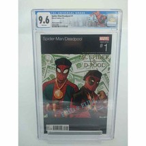 Spider-Man/Deadpool 1 CGC 9.6 (2016) Marvel Comics Hip Hop Cover - £146.71 GBP