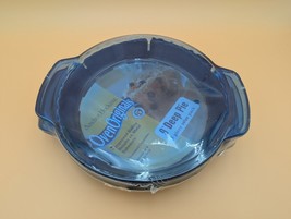3 Sealed NEW BLUE 9&quot; Anchor Hocking Deep Pie Plates  BAKING PANS Oven Or... - €21,56 EUR