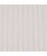 Transform 30 Sq.Ft. Off-White Faux Beadboard Wallpaper. - £32.11 GBP