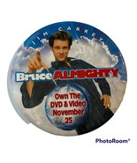 Bruce Almighty Pin 2003 Exclusive Advertising Promotional Pinback Button... - £6.19 GBP