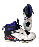 Nike Air Jordan 8 Retro Three-Peat Basketball Sneakers 305368-142 Kid 6 ... - $659.42 MXN