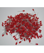 Lot of 350 NEW TEMIC 5mm Through Hole Red Tinted Diffused LED - $59.39