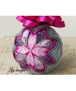 Quilted Christmas ornaments  patchwork ornament Christmas tree ornament ... - £19.77 GBP+