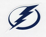 Tampa Bay Lightning Decal Helmet Hard Hat Window Laptop up to 14&quot; FREE T... - £2.36 GBP+