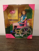 Barbie Share a Smile Becky Doll Special Edition 1996 Mattel 15761 NRFB - £39.05 GBP