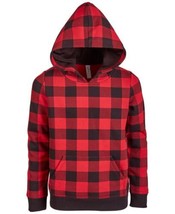 allbrand365 designer Unisex Big Kids &amp; Little Kids Plaid Hoodie,Buffalo,2T-3T - £25.97 GBP