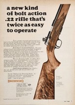 1968 Print Ad Browning T-Bolt .22 Caliber Rifles Made in St Louis,Missouri - $19.78