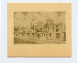 Taos Inn Business Card Taos New Mexico 1940&#39;s Harold &amp; Hilda Street  - $27.72