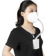 Electric Portable Air Purifying HEPA Filter Reusable Personal Wearable Mask - £40.29 GBP