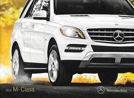 2012 Mercedes-Benz M-CLASS brochure catalog US 12 ML 350 BlueTEC 550 - $8.00