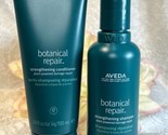 Aveda Botanical Repair Strengthening Shampoo + Conditioner 3.4oz Ea NWOB... - £21.75 GBP