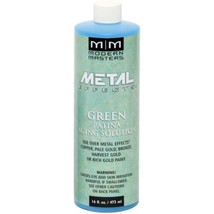 1 pt Modern Masters PA901 Green Metal Effects Aging Solution - £41.07 GBP