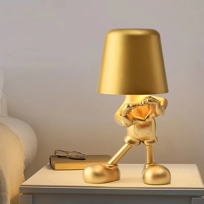 XiaoJinRen Touch Desk Lamp, Study Room, Bedside Lamp, Italian INS Decora... - $38.90