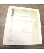 Libretto d&#39;opera Mosé e il faraone Moise et Pharaon Rossini - $523.61 MXN
