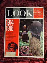 Look Magazine August 11 1964 Marcello Mastroianni Wwi - £5.40 GBP