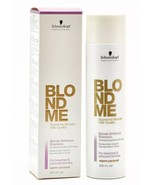 SCHWARZKOPF BLONDME BLONDE BRILLIANCE TEMPORARY COLOR SHAMPOO WARM-CARAM... - $22.71