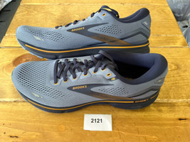 Brooks Mens Ghost 15 1103931D025 Blue Running Shoes Sneakers Size 12.5 D - $94.05