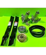 Poulan Pro CO18542STB 42&quot; Mower Deck Rebuild Kit Spindles Blades Belt Id... - $87.34 CAD