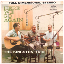 The Kingston Trio – Here We Go Again! - 1959 Folk Vinyl LP LA Pressing ST-1258 - £8.91 GBP