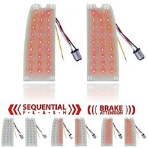 Sequential LED Tail Light Insert Pair For 67-72 Ford Pickup Truck &amp; 67-77 Bronco - £78.97 GBP