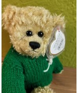 Ty Attic Treasures Blarney the Irish Bear Plush Stuffed Animal Toy 1993 ... - $247.47 MXN