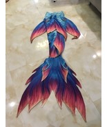 Fairy Mermaid Tail Fabric, Swimmable Mermaid Tail for Women Kids Mermaid... - $145.42 CAD