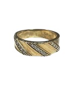 Cubic zirconia Unisex Wedding band 14kt Yellow Gold 457082 - $299.00