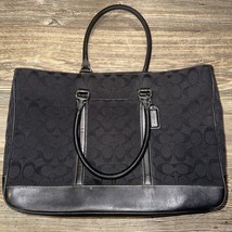 Coach Signature Zip Tote Bag - Black. # J1J-6088. - £134.52 GBP