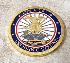 US NAVY USS JOHN C. STENNIS CVN-74 Challenge Coin. Fast Shipping! - $13.99