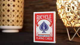 Bicycle Triumph Kicker Deck Red by Anthony Stan and Magic Smile Productions - £23.26 GBP