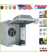 ETL Listed 50A RV Electrical Outlet - NEMA 14-50R Lockable Weatherproof ... - $1,105.91 MXN