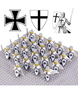  Medieval Castle The Crusaders Teutonic Order Knights Minifigures Buildi... - £23.89 GBP