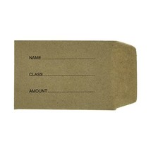 Just Stationery 70x105mm Money Envelope (Wallet of 100)  - $12.00