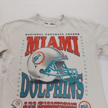 Vintage Miami Dolphins 1984 AFC Champions Graphic T-Shirt NFL Team Apparel Sz L image 10