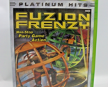 Fuzion Frenzy XBOX Video Game Party Game Platinum Hits Tested Works No Book - $8.89