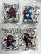 California Raisins Hardees Complete Set of 4 New In Pack - £7.82 GBP