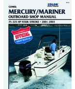 Mercury Outboard 2001-2003 4 Stroke 75-225 HP Service Repair Manual - £22.72 GBP