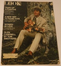 Look Magazine February 24, 1970 featuring Glen Campbell  - £5.34 GBP