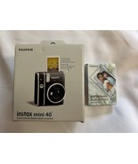 Fujifilm Instax Mini 40 Instant Camera With Film - $108.87 CAD