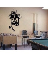 Football Player Cornerback Vinyl Wall Sticker Decal 20&quot;w x 36&quot;h - $29.99