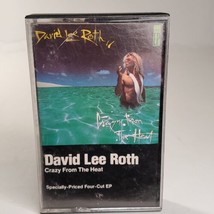 David Lee Roth *Crazy From The Heat *cassette tape WB 9 25222-4 B 1985 Van Halen - $5.93