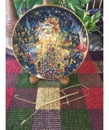 Bill Bell ‘PURRING IN THE MEW YEAR’ Collectible PLATE Franklin Mint Heir... - $15.87 CAD