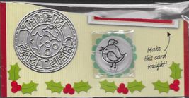 Christmas Die &amp; Stamp Set. - $5.00