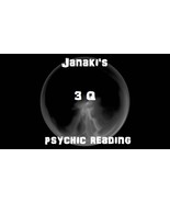 Intuitive 3 Q Psychic Reading Fortune Telling Spiritual Prediction - $21.00