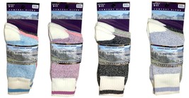 12 Pair Signature Warm Ladies Boot Socks All Weather Comfort Blend Sock ... - $29.69