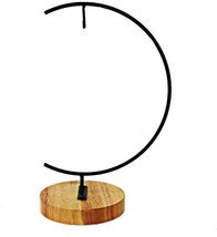 YY YEARCHY Awesomes Ornament Display Stand Indoor Metal Air Plant Black - £15.89 GBP