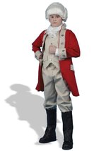 Peter Alan Inc Boys British Redcoat Child Costume Red Medium - £39.95 GBP