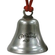 It&#39;S A Wonderful Life Christmas Ornament Bell | Made Of Steel | Movie Keepsake C - £25.13 GBP